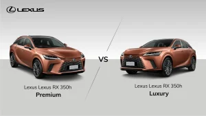 So Sánh Lexus RX 350h Premium Và Luxury